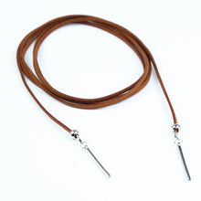 Load image into Gallery viewer, Brown Leather Necklace