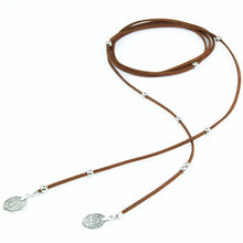 Load image into Gallery viewer, Brown Leather Necklace