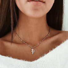 Load image into Gallery viewer, Rose Flower Pendant Necklace