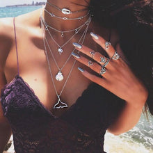 Load image into Gallery viewer, Multilayer Chain Necklace