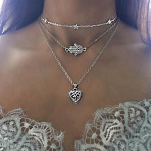 Load image into Gallery viewer, Multilayer Chain Necklace