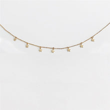 Load image into Gallery viewer, Gold Silvery Moon Necklaces