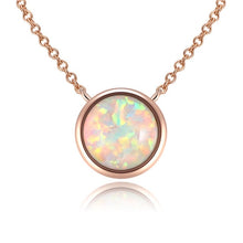 Load image into Gallery viewer, Gold Silvery Moon Necklaces
