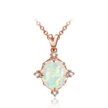 Load image into Gallery viewer, Gold Silvery Moon Necklaces