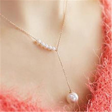 Load image into Gallery viewer, Pearl Pendant Necklaces