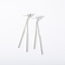 Load image into Gallery viewer, Rhinestone Long Drop Earrings