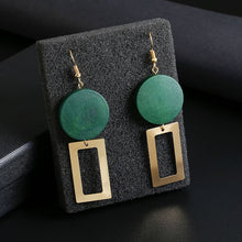 Load image into Gallery viewer, Rhinestone Long Drop Earrings