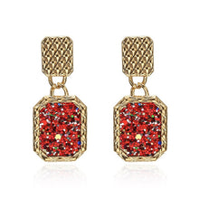 Load image into Gallery viewer, Geometric statement earring